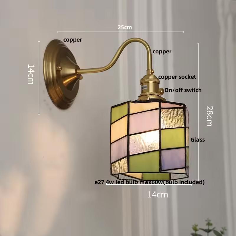 Vintage Creative Tiffany LED Pendant Light for Bedroom Lamp Dining Room Bar Atmosphere Decoration Hanging Lighting Chandeliers