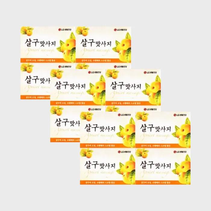 ON THE BODY _On the Body Apricot Massage Soap 100G 3+1 X 3