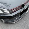 Car Front Bumper Lower Spoiler Lip Splitter For VW Golf 6 MK6 GTI 2008-2012 Front Bumper Spoiler Guard Protector