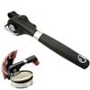 Black Side Cut Can Opener Smooth Edge Bottle Opener Practical Manual Can Opener Wide Compatibility