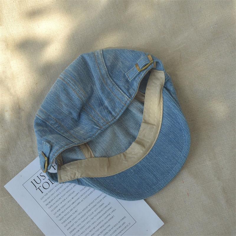 Japanese Retro Thin Section Cowboy Hat Women's Spring and Summer Literary Peaked Cap All-match Beret Korean Trend Forward Hat