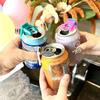 6 pack 6 colors Soda Can Opener & Soda can lids, Drink Protector Caps,Suitable for Parties, BBQ, Camping, and Travel.