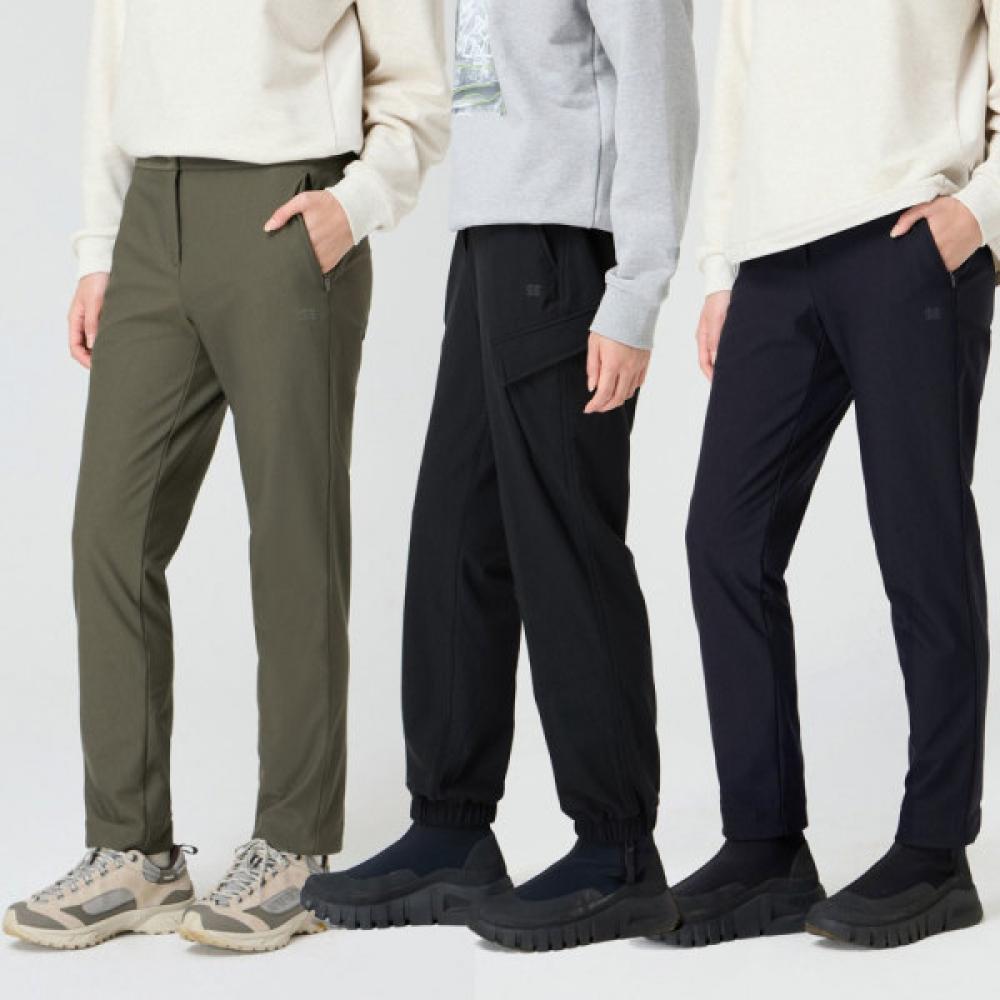 Kolon SportS Женские S Флисовые Эластичные Брюки-Джоггеры 4 варианта blacks/65