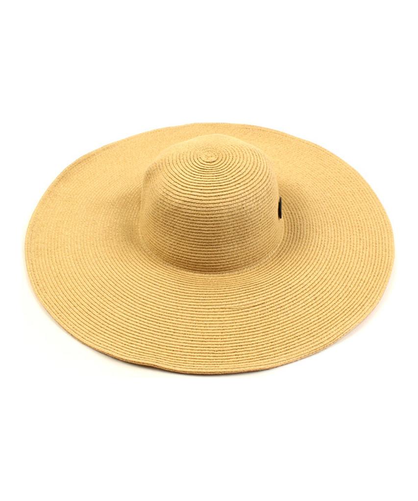 Yunibeosyeolkemiseuteuli Long Beige Wire Cloche Hat Bk Summer Fedora