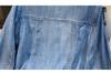 Women's Spring High-End Acetate Denim Long Sleeve Slim Fit Shirt
