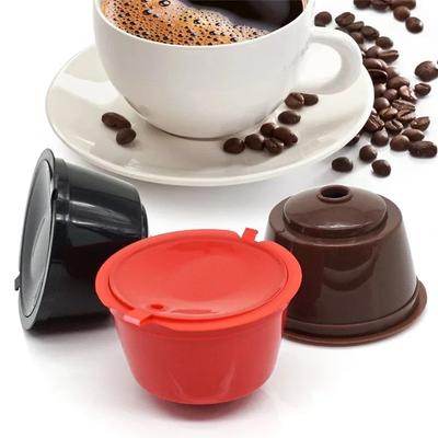 3 ks/Sada Znovu plnitelná kávová kapsle Dolce Gustos Nescafe Dolce Gusto Opakovaně použitelná kapsle Kapsle Gustos Dolce Gusto Doplnění 3 barvy