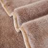 New Imitation Mink Sofa Cushion Light Luxury High Sense Thickened Plush Seat Cushion Winter Non-Slip Leather Sofa Cover