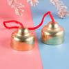 2 Pairs Hand Percussion Bells With Strings/Handles Music Learning Toy For Music Education And Rhythm Training Enduring