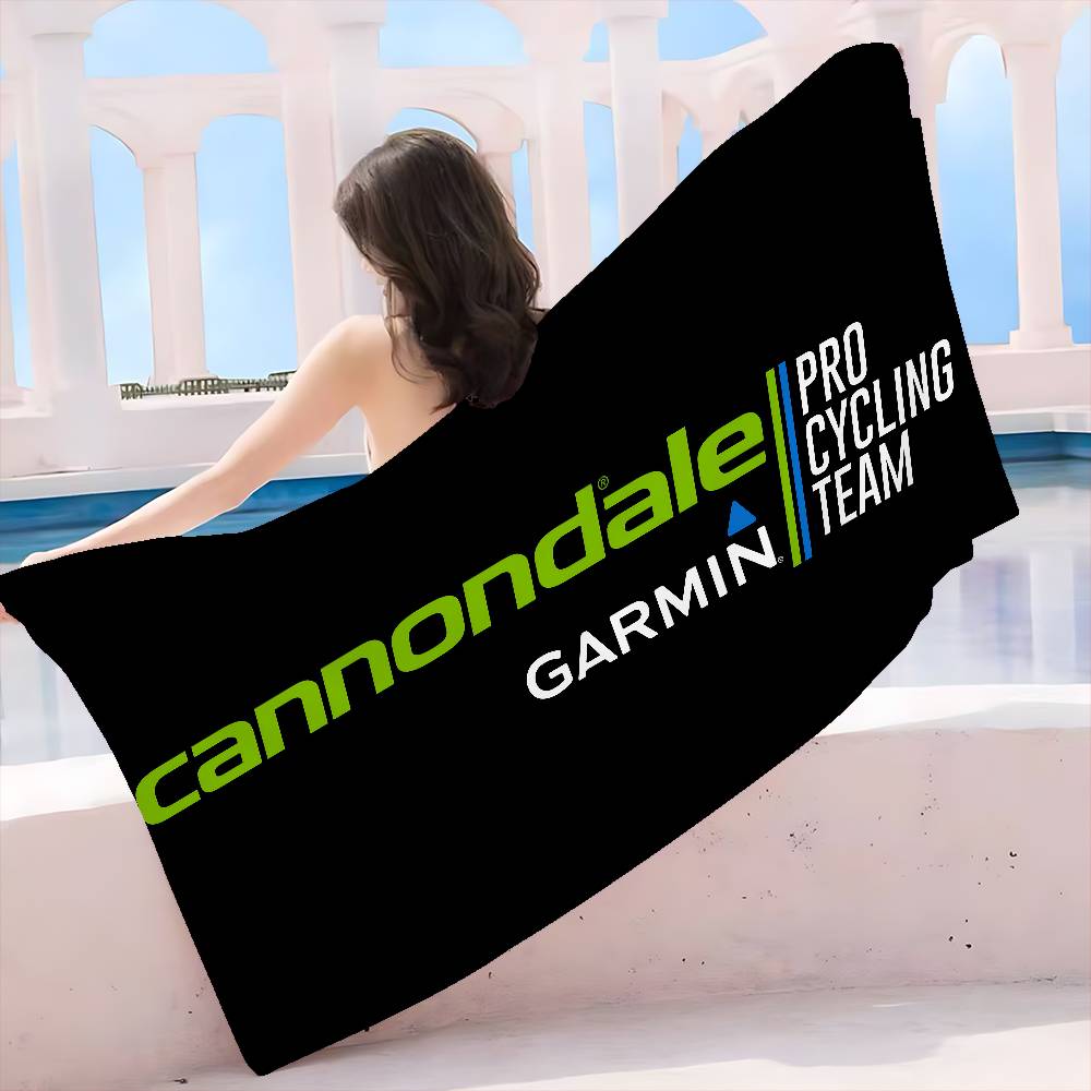 C-Cannondale Microfiber Printed Beach Towel Mountain Climbing Yoga Beach Swimming Running Absorbent Soft Towel