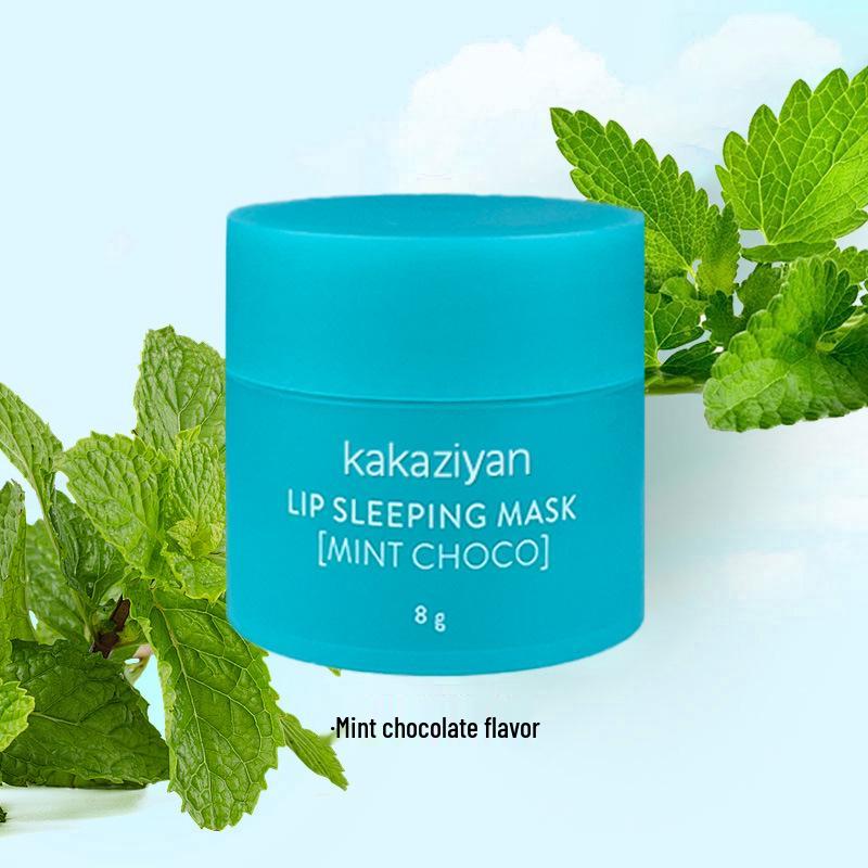 Koreanische Lippenmaske & Jelly Schlaf-Lippenbalsam Set - 20g Nachtreparatur-Feuchtigkeitscreme, Hydratisierend & Aufhellend für Lippenlinien (4-teiliges Set)