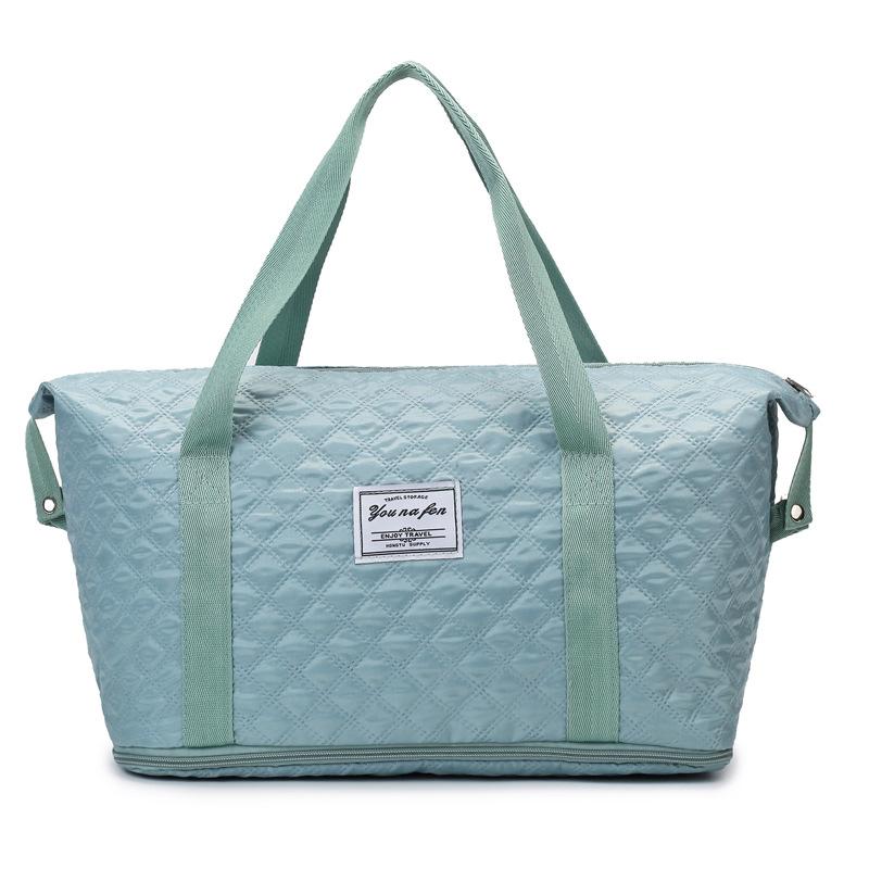 2025 Waterproof Travel Bag Durable Foldable Wet and Dry Separation Shoulder Bags Large Capacity Handbag Suitcase Trolley Case