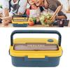 3 Compartment Lunch Storage Container 1000ml Thermal Lunch Box Compartment Lunch Box  For Office