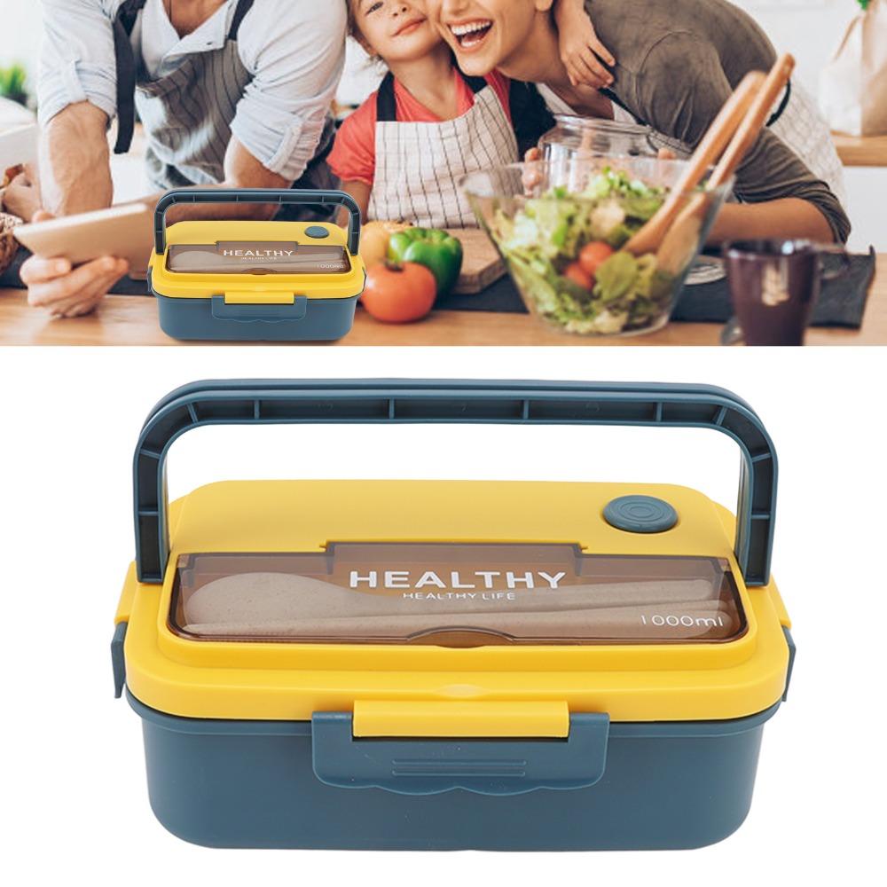 3 Compartment Lunch Storage Container 1000ml Thermal Lunch Box Compartment Lunch Box For Office