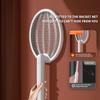 Liquidazione_Pieghevole Elettrico Ammazzazanzare Schiaccamosche Trappola Ricaricabile USB Racchetta Zanzare Insetticida con Luce UV Bug Za