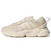 Originals Ozweego Meta Cuero Casual Versátil Duradero Zapatillas de Estilo de Vida de Caña Baja Unisex Beige GW3962