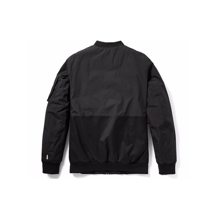 Timberland Outdoor Waterproof Casual Flight Jacket Men Jacket Black A2EK8-001