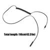 Music Extension Cord Exercise Bike Sensors Cable With Reinforced Spring Design Perfect For Spin Bike Fitness Equipment