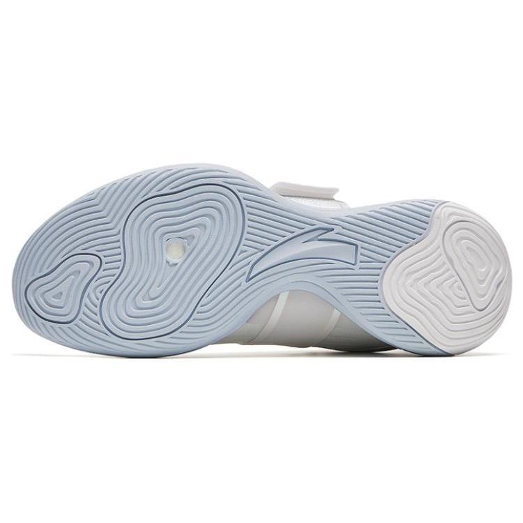 New Anta Water Flower 4 Cushioning Anti Slip And Wear Resistant Low Top Basketball Shoes White 112311109-1