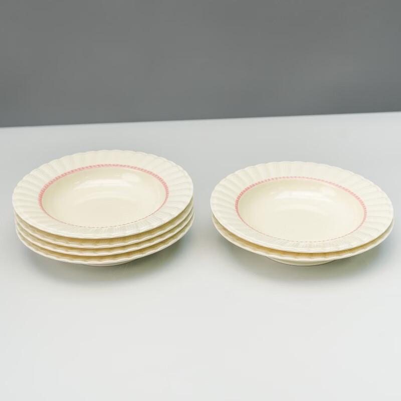 Hao Ya Jingdezhen Elegant Ceramic Soup Plate