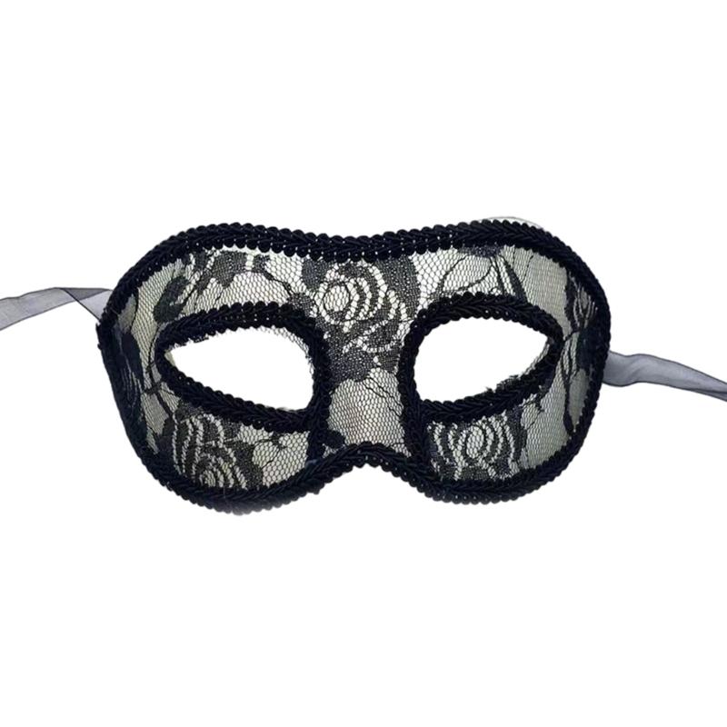 Maskenballmaske für Damen Mädchen Venezianische Maske Damen Halbgesichtsmaske Augenmaske Weihnachten Halloween Cosplay Spitze Maske