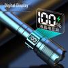 Rechargeable LED Flashlight with Digital Display
