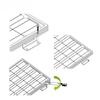 4PC/Set Z-type Units Using Solar Panel Mounting Bracket Racks Kit For RV Boat Off Grid Roof Solar Panel Aluminum Alloy Bracket