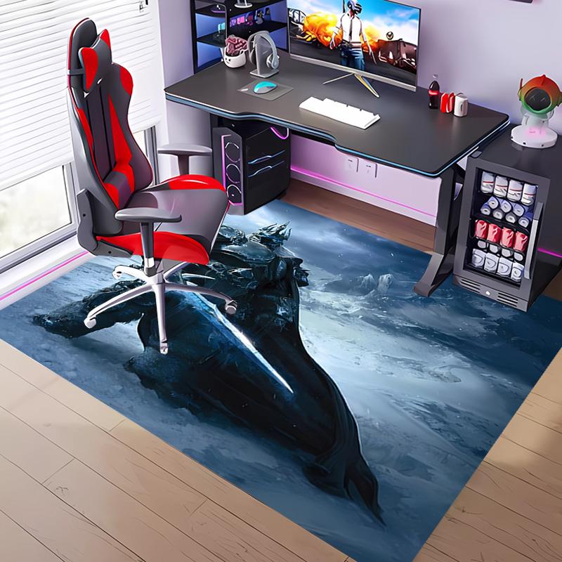 1pc World of Warcraft Entrance Mat, Non-Slip Mat Area Rug,Room Decor, Outdoor Decor, Kitchen Rug,Doormat - Machine Washable, Easy To Clean