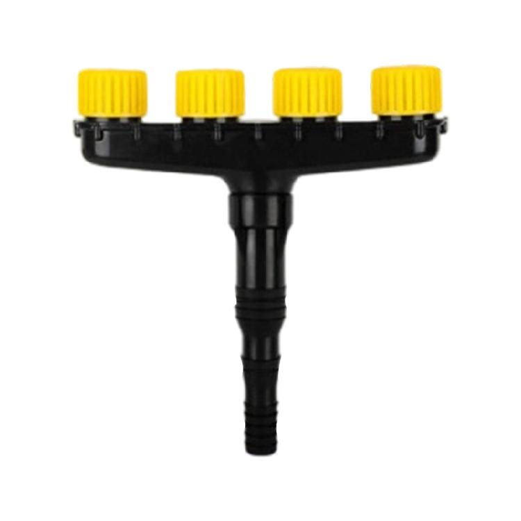 Plastic Sprinkler Nozzle Offering Gentle Misting Sprayed and Quick Installation Suitable for Backyard Watering Solution
