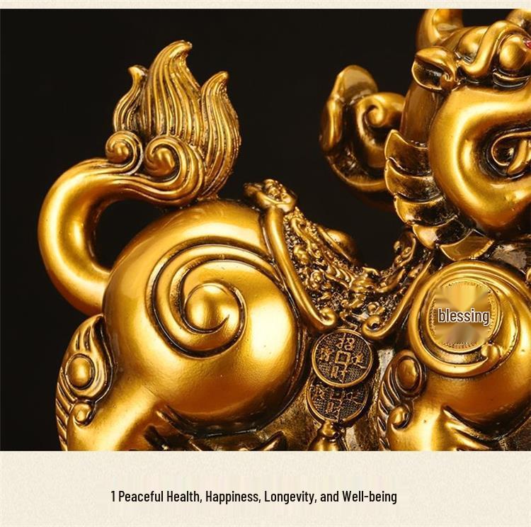 Popular Pixiu Ornament: Fortune-Attracting Decor for Living Rooms, Wine Cabinets, Offices, Shops, and Housewarming Gifts