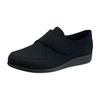Kaiho Shugi KHS M021 Men's Lightweight 4E Wide Nursing Shoes, Black Stretch, Size 25.0 Cm, 4E
