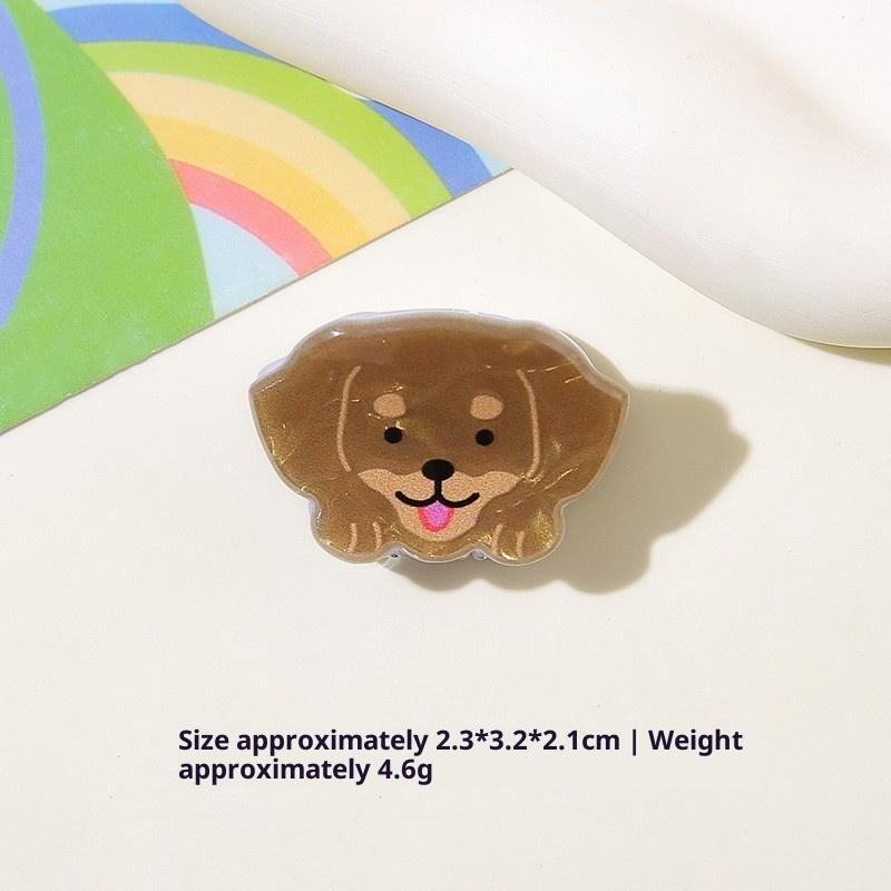 

Мультяшный Забавный Животный Маленький Зажим-краб Имитация Корги Французский бульдог Сиба-ину Собаки Челка Коготь Милые Женские Аксессуары для Волос