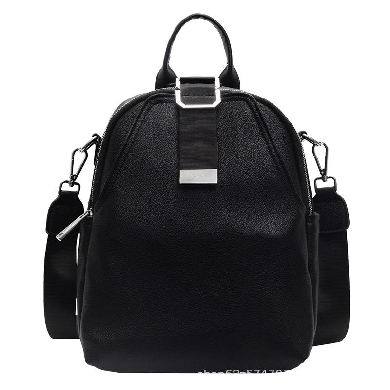 This year's popular backpack women's 2025 new trendy and versatile large-capacity student simple and fashionable small backpack for class
