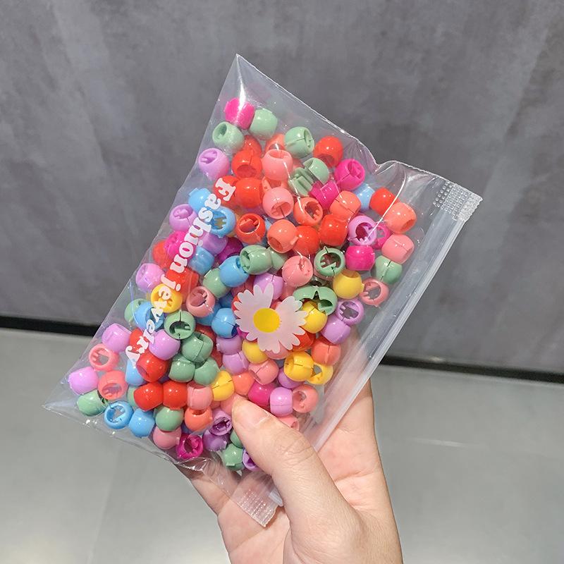 Colorful Hair Flower Clips for Babies & Toddlers - Small Hairpin & Claw Clip Accessories for Girls