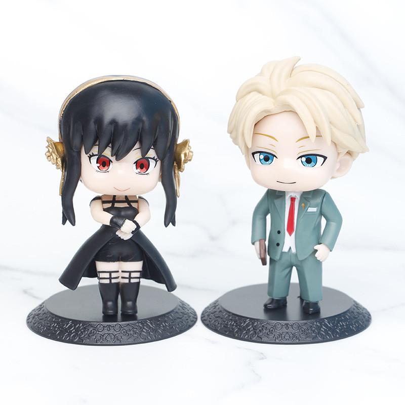 Anya Delightful Q Version Figurine Model Toy Blind Box Set Of Six