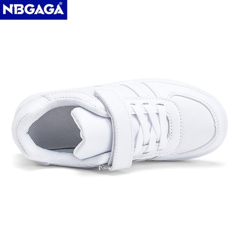 Băieți copii pantofi pantofi albi pentru fete sport tenis casual copii școală mers alergare pantofi anti-alunecare mărime 28-39