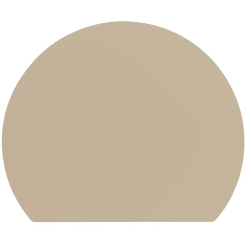 

MUAMUA Cutting Board, Coffee Color, Elastomer, Dishwasher Safe, Non-Slip, Round, Rubber, High-Quality, Heat-Resistant, Lightweight, Antibacterial, Dou