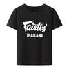 Fairtex Thailand T-Shirt Black Casual Muay Thai Kickboxing Graphic Hipster Blouse Street Breath