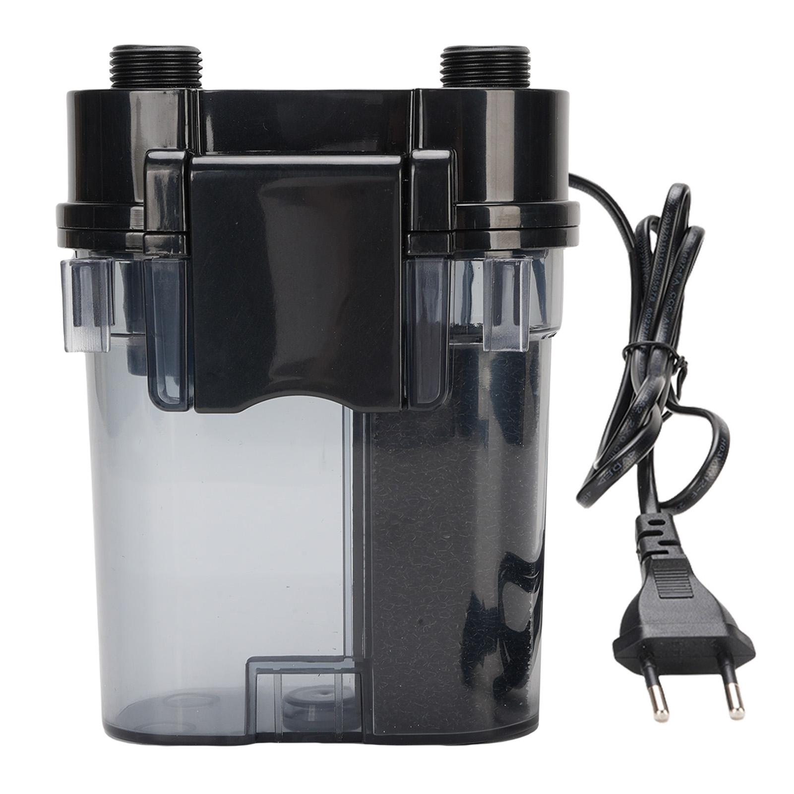 

Настенный фильтр для аквариума 300 л/ч 4 Вт Пластиковый внешний аквариумный фильтр для водяного насоса Под открытые пруды Вилка ЕС