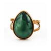 Elegant Light Luxury Stainless Steel Oval Ring - No Fading, European & American Style