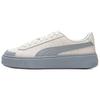 (WMNS) Basket Platform Shoes 'Pearl White Blue' Women's 398910-04