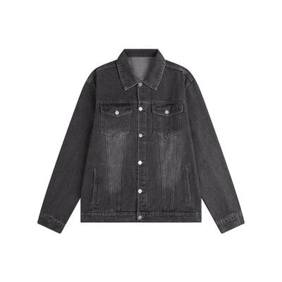 Versatile Slim Fit Denim Jacket - Special P60 High Click Couple Style, Heavyweight Washed for All Seasons (SSG8820)
