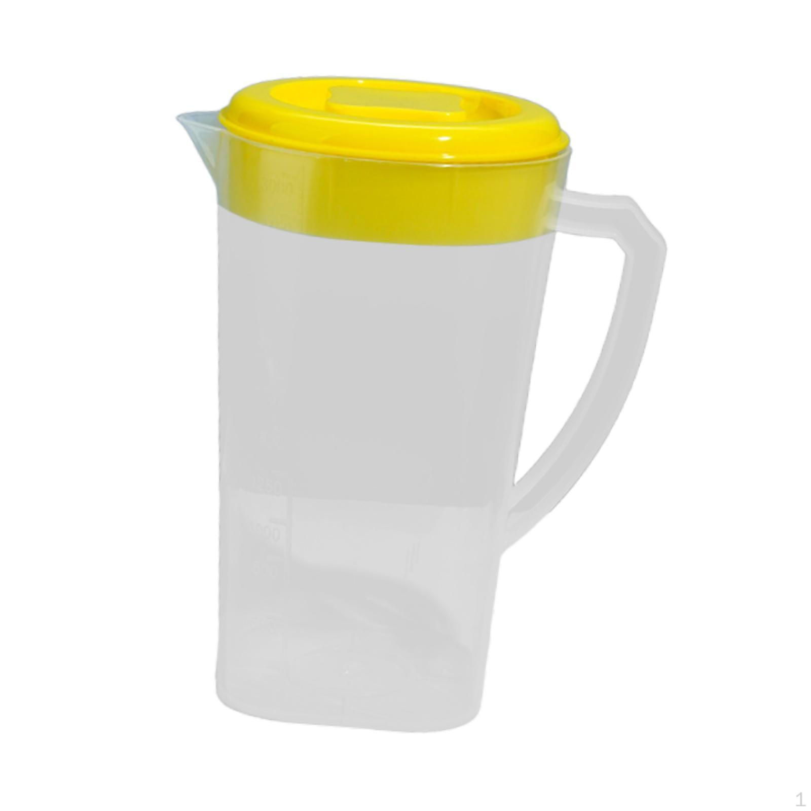 

Water Pitcher Drink Portable Juice for Fridge Jug Lemonade Iced Tea Beverage Home