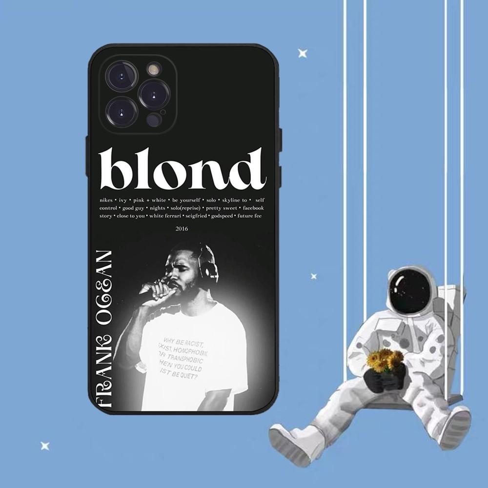 

Singer Frank Blonde Oceans Phone Case For IPhone 16 15 14 11 12 13 Mini Pro XS Max Cover 6 7 8 Plus X Funda Shell iPhone 15 pro