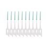 160 teile/satz Einweg-Zahnstocher aus weichem Silikon, doppelseitige Zahnseide, InterBrush DentalStick, Zahnstocher, sauberes Mundpflege-Werkzeug