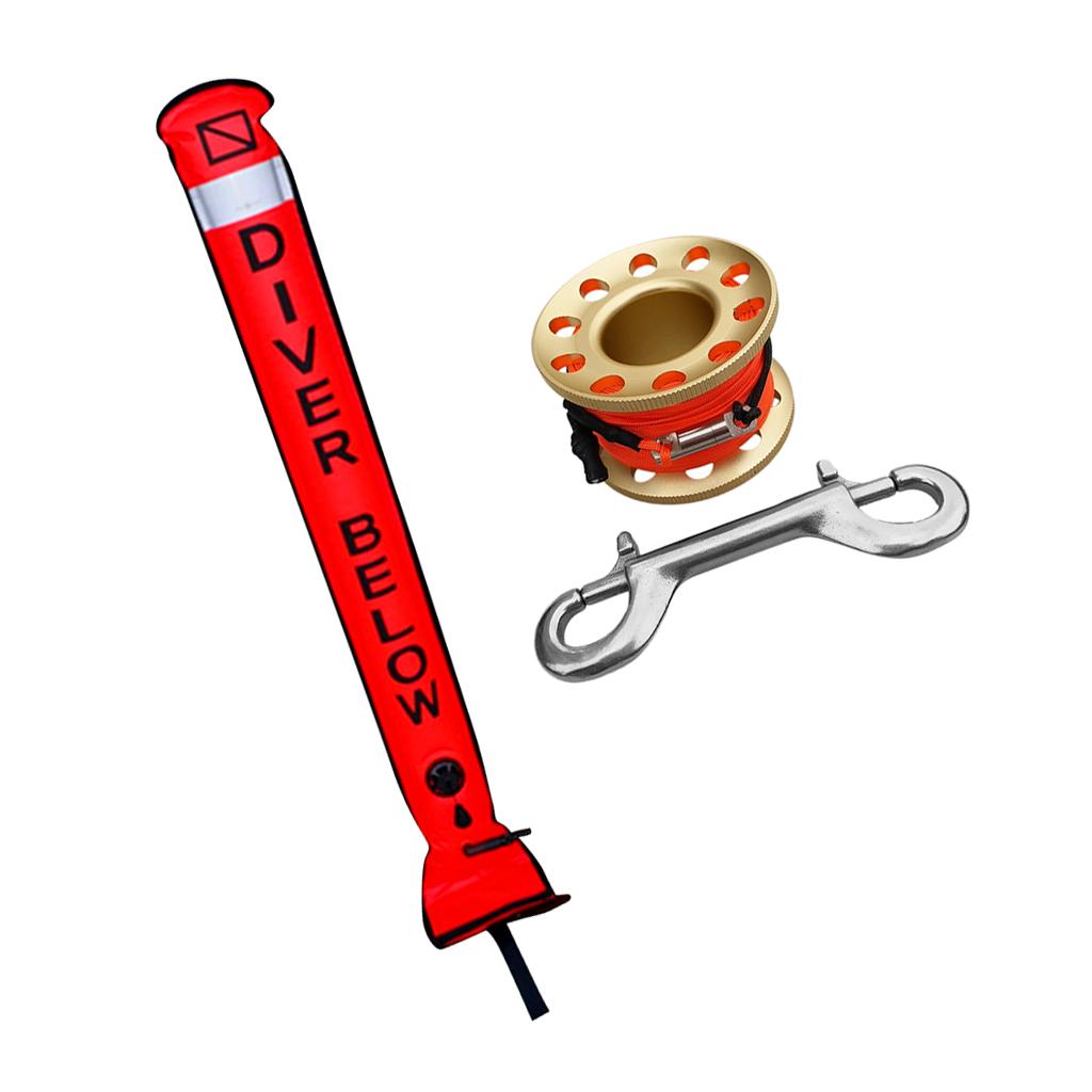 Профессиональный дайвинг SMB Буй-маркер поверхности и Катушка Оборудование