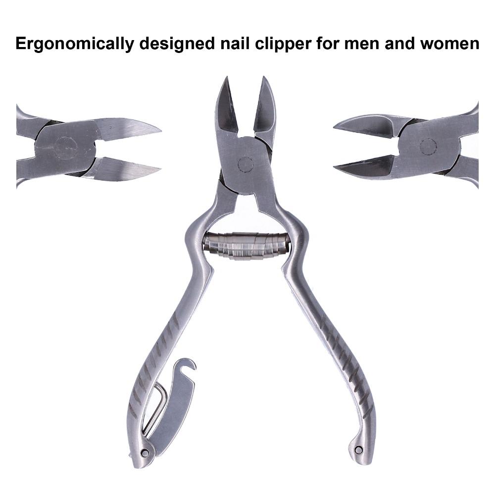 Stainless Steel Dead Skin Scissor Gourd Ingrown Toenail Clipper Toenail Trimmer  For Thick Nails