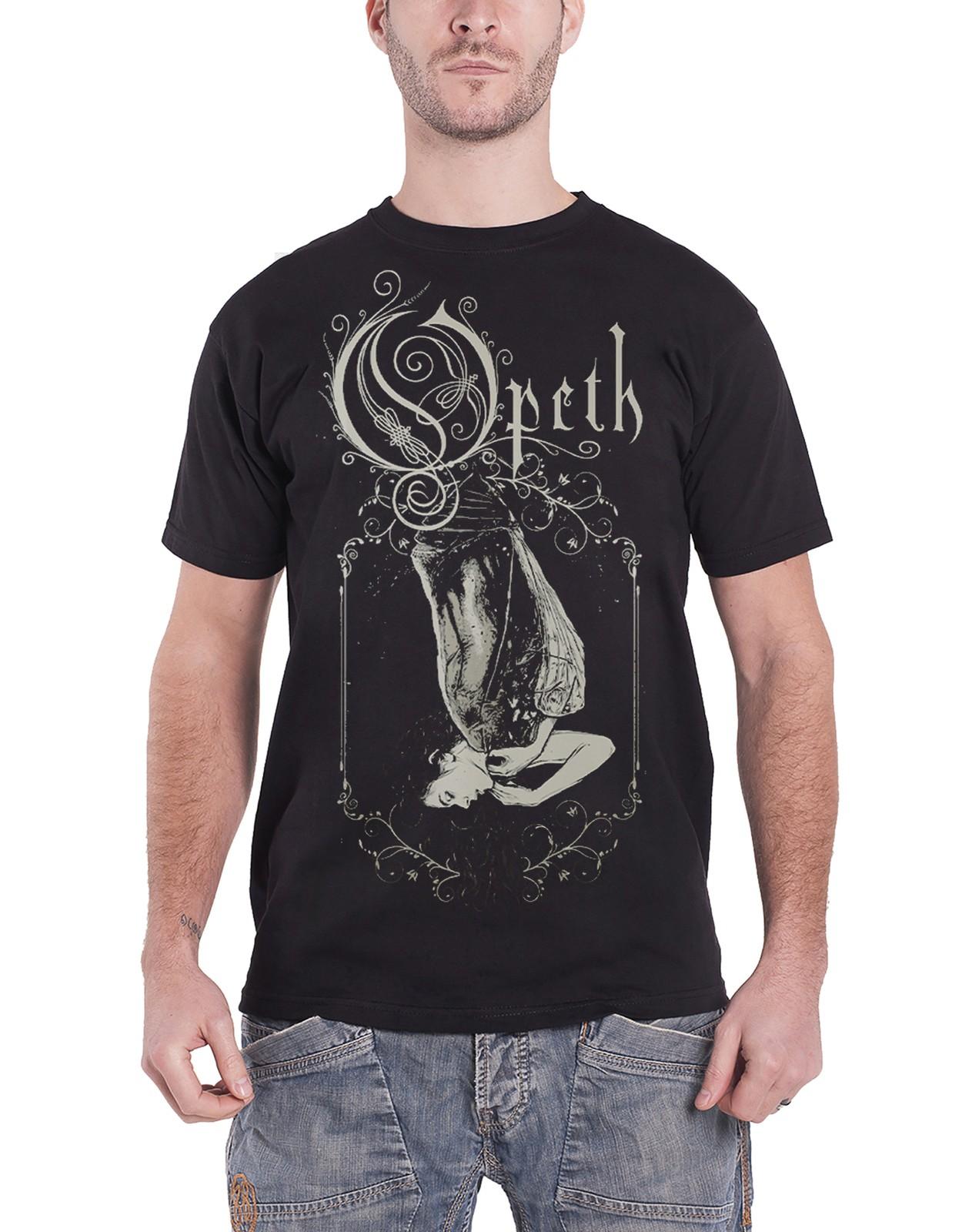 Opeth T  Chrysalis leave it all behind you logo new Official Mens Black Unisex T-Shirt XL