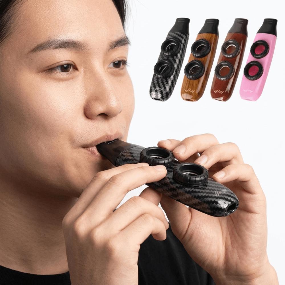 Two Membranes Adjustable Kazoo Double Hole Adjustable Double Hole Kazoo Ukulele Accompaniment