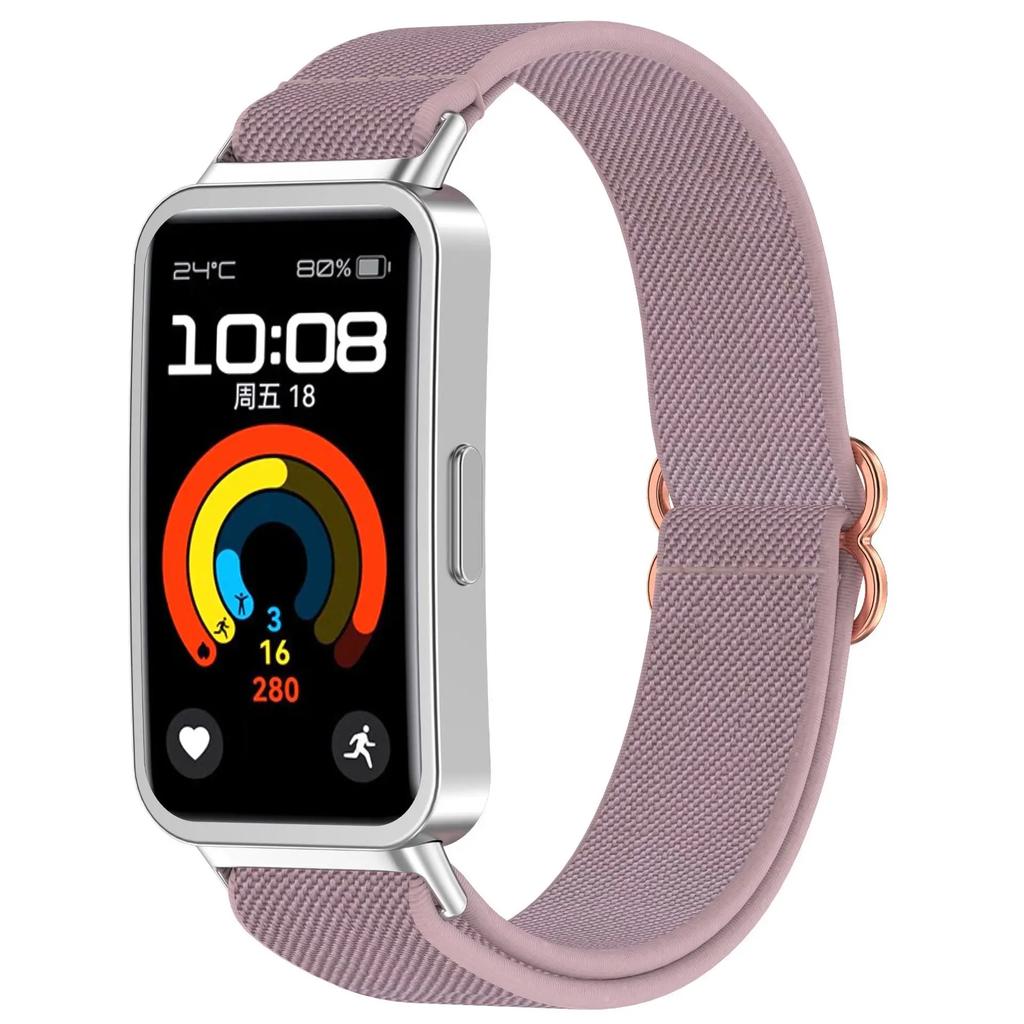 Nylon Straps For Huawei Band 10/9/8 Strap Accessories Scrunchie Sport Elastic Bracelet Pulseira Correa for Huawei Bands 9 8 NFC