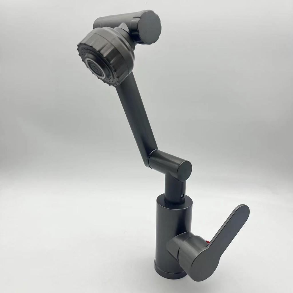 Mechanical Arm 1080 Degree Universal Rotation Faucet Kitchen Bathroom Water Tap Household Hot And Cold Faucet